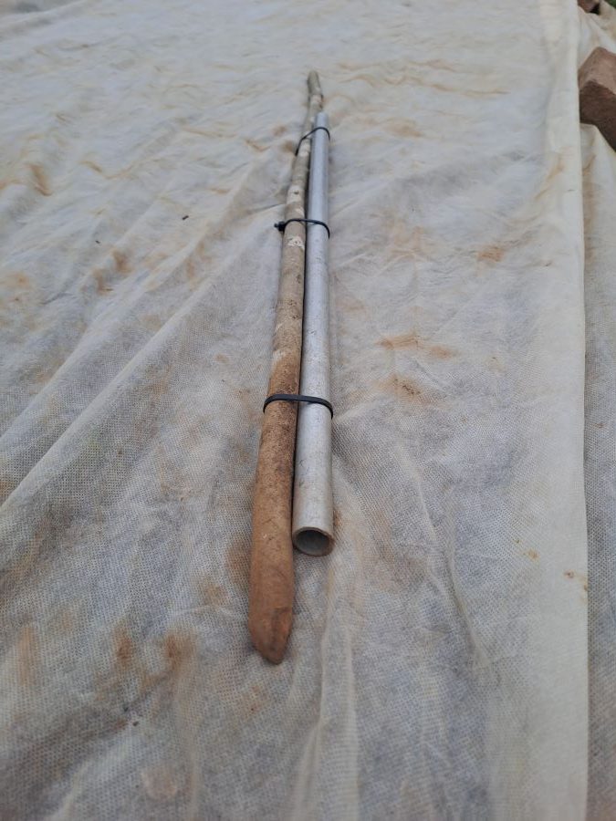 stap za sijanja graha - no-dig